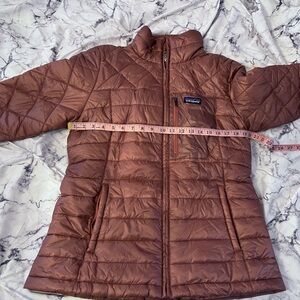 Never Worn, Rose Patagonia Winter Puffer Jacket in size Large